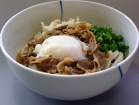 写真：いりこ天うどん